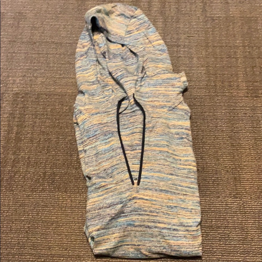 Lululemon 1/4 zip hoodie multi color size M